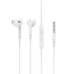 WOPOW WE02 3.5MM Stereo HIFI Universal Cable Earphone(Apple original design) white